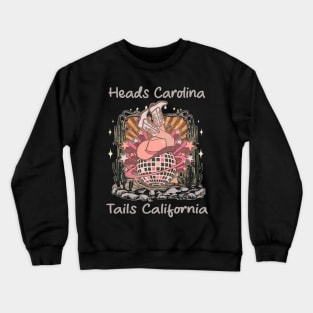 Heads Carolina, Tails California Cowgirl Boot Lovely Crewneck Sweatshirt